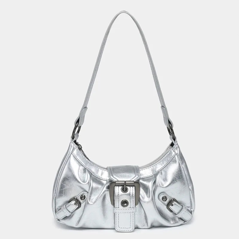 Spicy Girl Y2K Wasteland Leather Bag