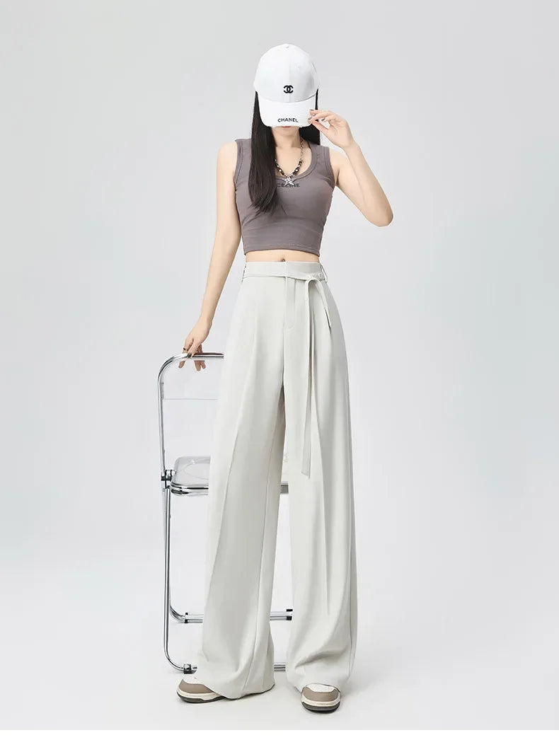 Women's Loose Drapey Suit Pants