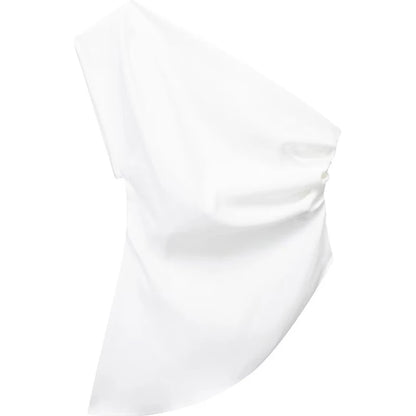 Asymmetric Off-Shoulder Top