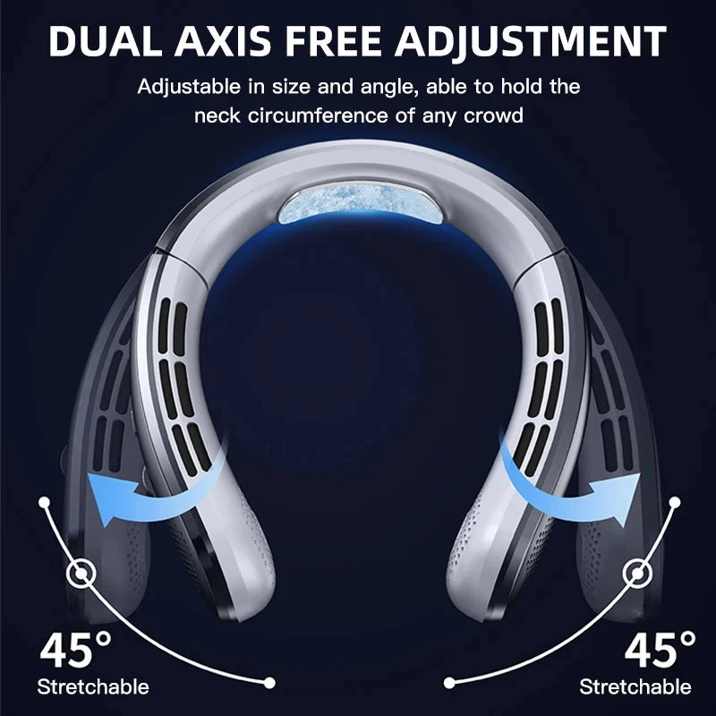 USB Portable Mini Neck Fan 8000mAh