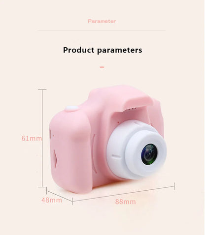 Kids Mini Digital Cameras 1080P HD  SLR Camera +TF Memory Card