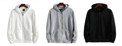 Zipper Hoodies Autumn Winter