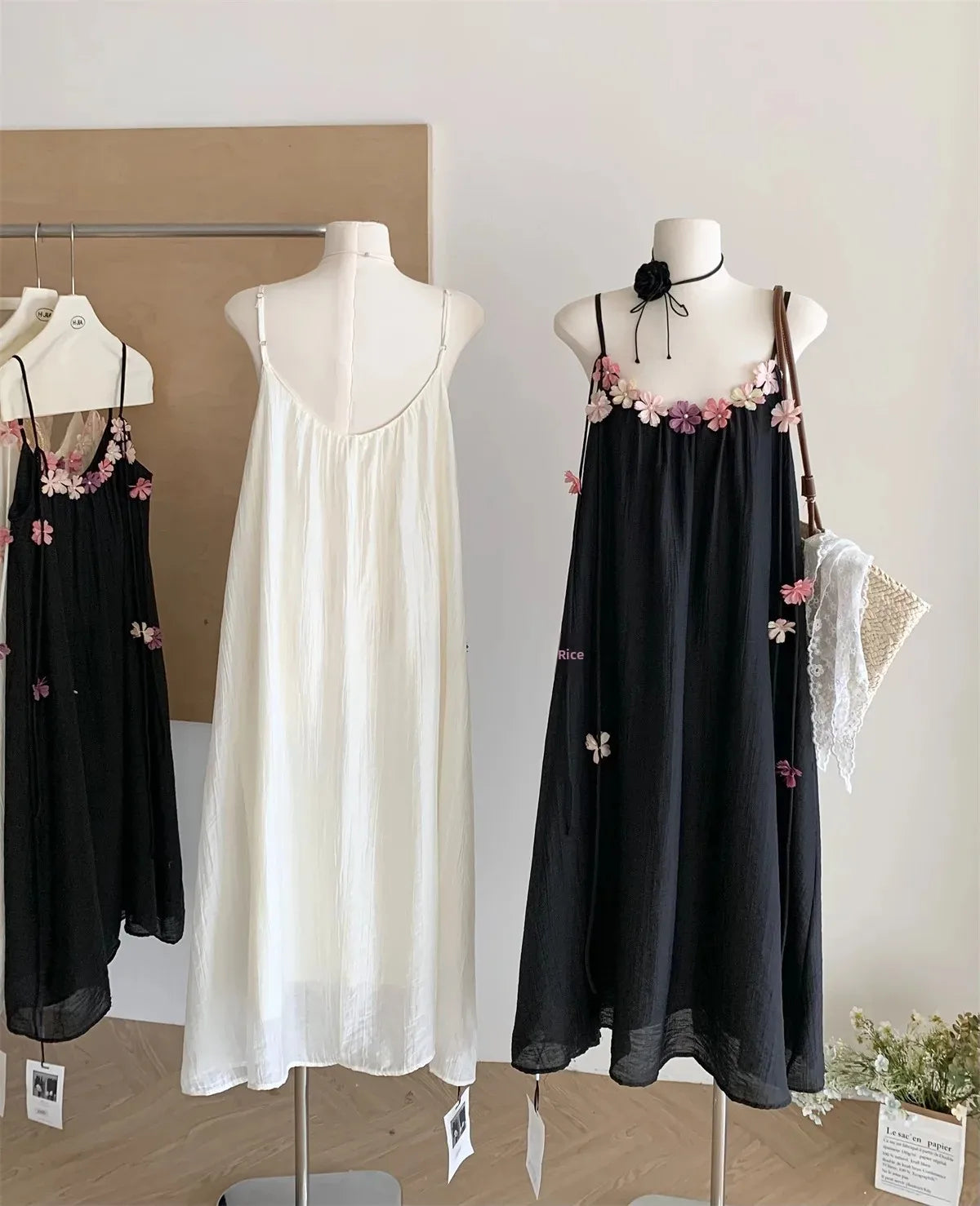 Spring Whisper – Loose Vacation Off-Shoulder Dress