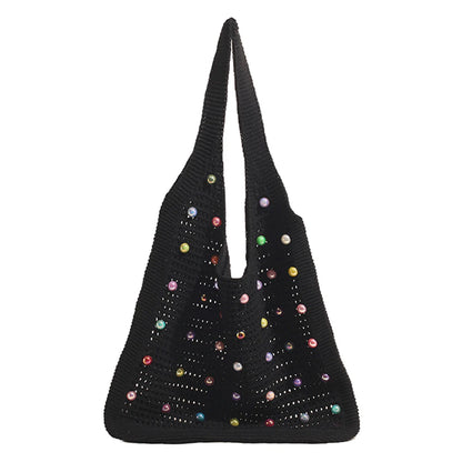 Crochet Knitted Tote Bag