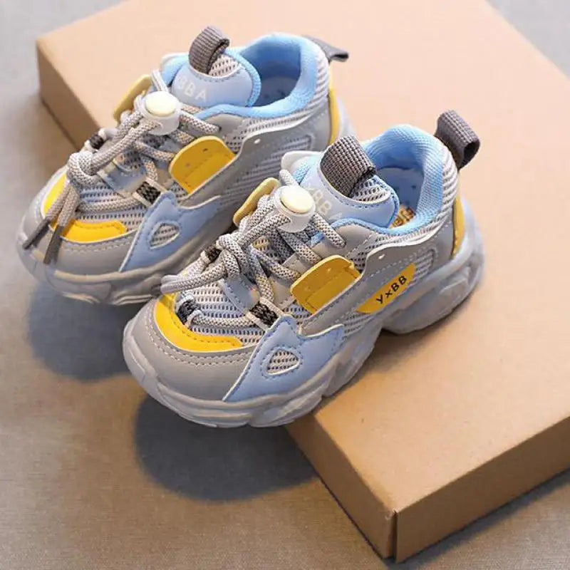 Size 21-36 Toddler Boys Girls Breathable Mesh  Non-slip Shoes