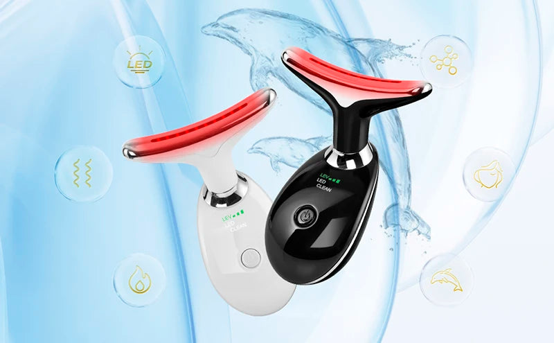 Household Thermal Neck Lifting & Firming Anti-Wrinkle Electric Face Massager –  Skin Tightening & Face Rejuvenation Device