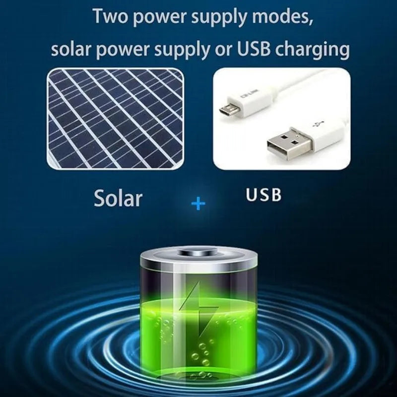 UPF 50+ Wide Brim Solar Fan & Charging Hat