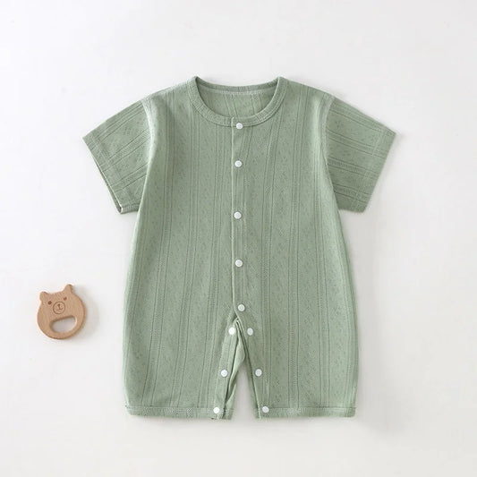 Baby Short Sleeved Jumpsuit Summer