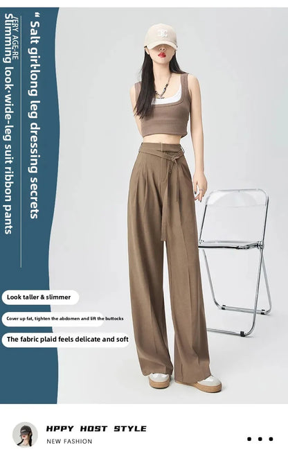Women's Loose Drapey Suit Pants