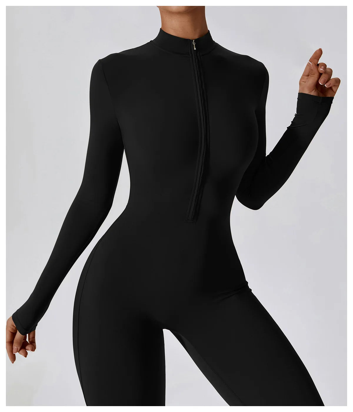 Long Sleeved Yoga Boilersuit