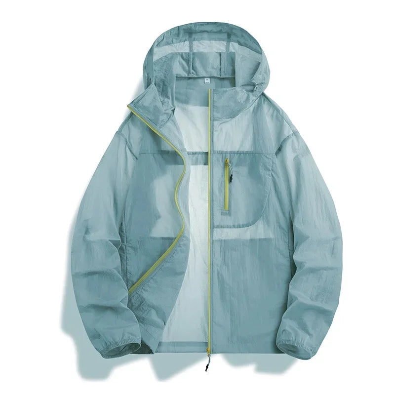 UPF50+  UV Protection Ultra Light Zipper Hoodie