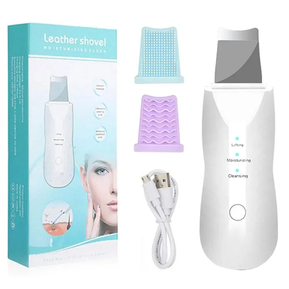 Ultrasonic Skin Scraper – Deep Pore Cleansing Facial Device for Men & Women, Professional Skin Care Tool