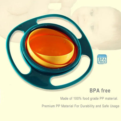 Gyro 360 Rotate Spill Proof Feeding Dish