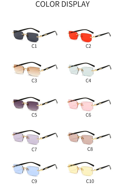 Rimless Travel Sunglasses