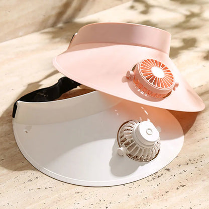 UPF50+ Solar & Chargeable Fan Hat