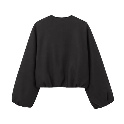 Soft Cropped Bomber Jackets
