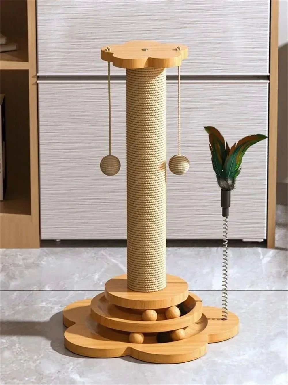 Pet Cat Toy Sisal scratcher