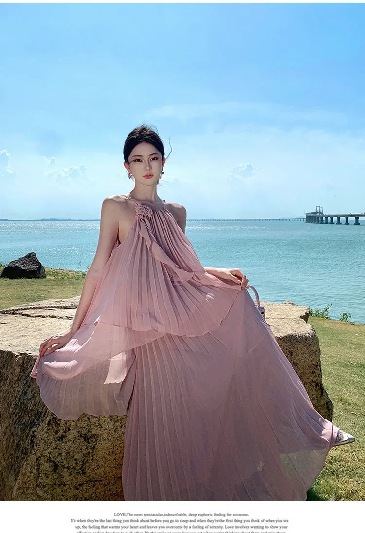 Fairy Shore – 2pc Beach Vacation Dress