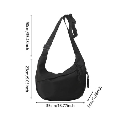 Casual Canvas Crossbody Bag