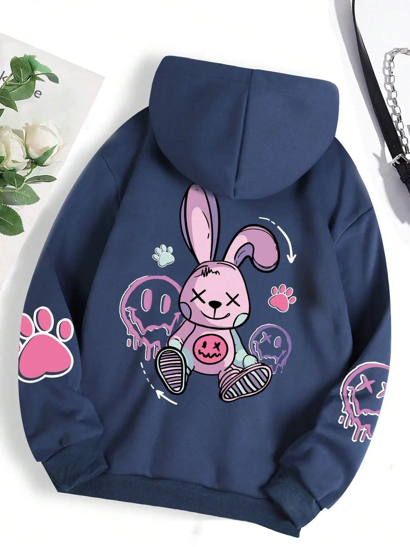 Hip Hop Street Casual Printed Hoodies