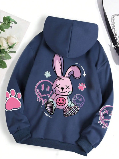 Hip Hop Street Casual Printed Hoodies