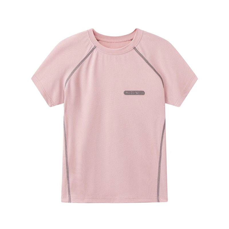 Quick Drying Sports Tshirt for Kids Boys Girls