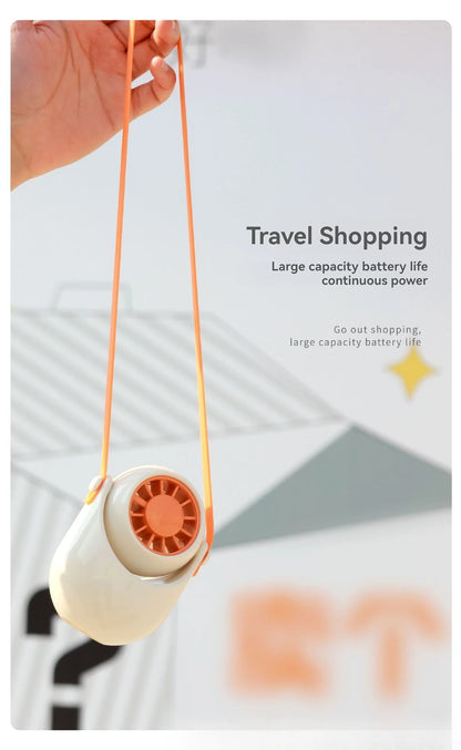 2025 Ultra-Quiet Hands-Free Neck Fan