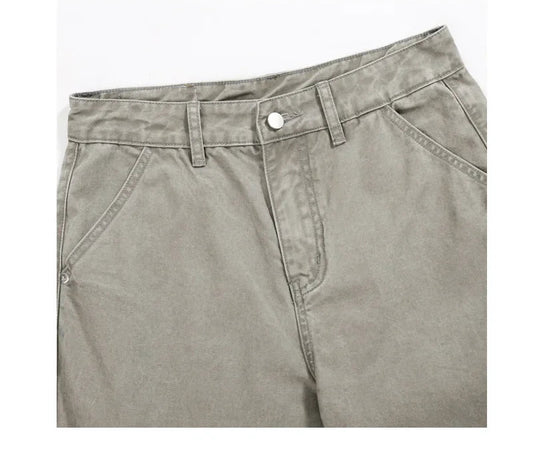 American Retro Casual Wide Leg  Pants