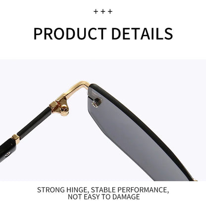 Rimless Travel Sunglasses