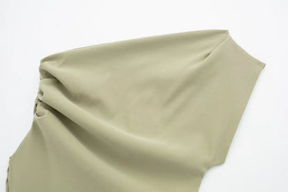Asymmetric Off-Shoulder Top