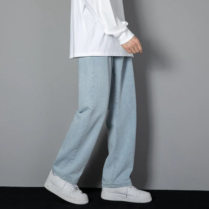 Straight Denim Wide-leg  Jeans
