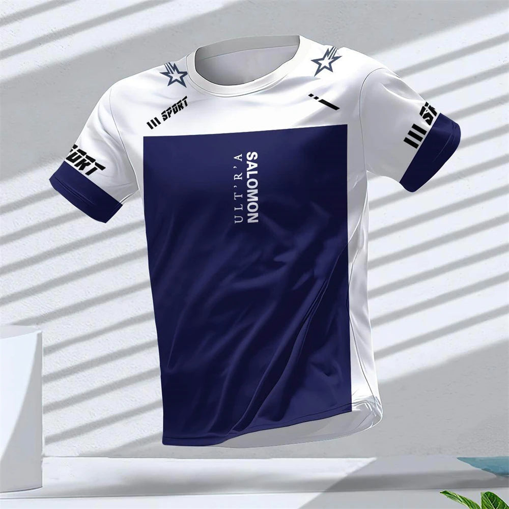 Quick-Dry 3D Sports T-Shirt