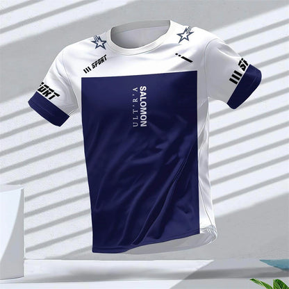 Quick-Dry 3D Sports T-Shirt