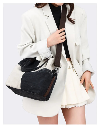 Canvas Retro Tote Bag