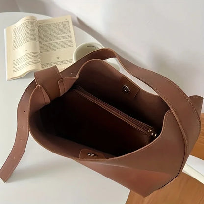 Minimalist PU Leather Bag