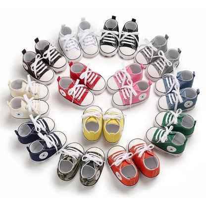 Canvas Sneakers Baby Boys Girls Shoes