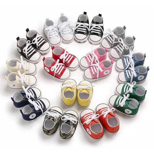 Canvas Sneakers Baby Boys Girls Shoes
