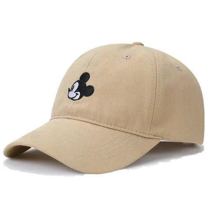 Unisex Cap Mickey Cartoon Cotton  Cap For Men Women StreetWear