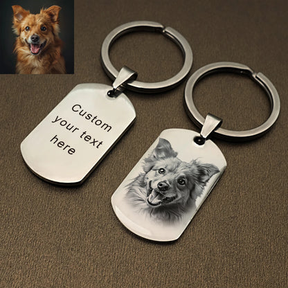 Personalized Photo Keychain