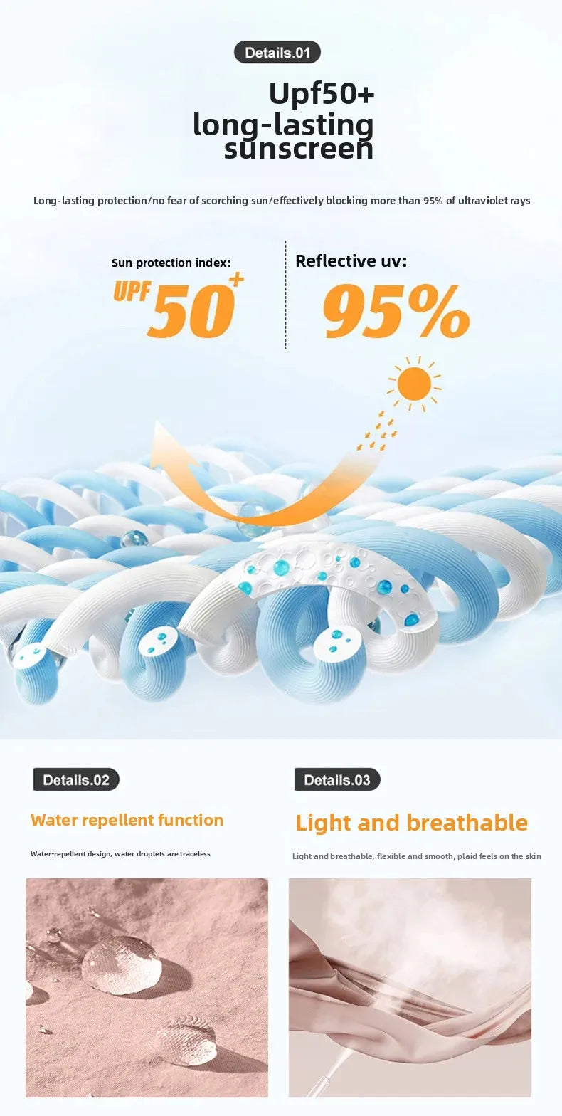 UPF50+ Nylon Ice Silk UV Protection Jacket