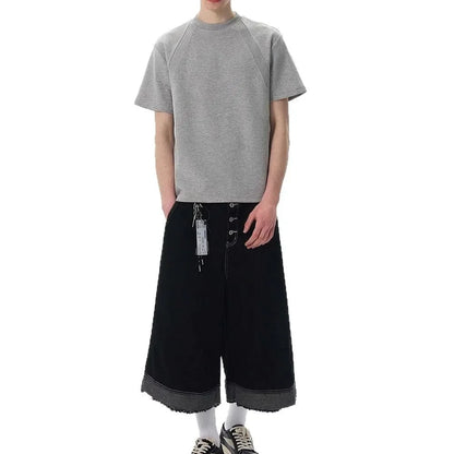 280g Cotton Short Sleeve Boxy Fit T-Shirt