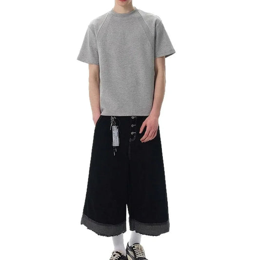280g Cotton Short Sleeve Boxy Fit T-Shirt