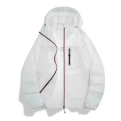 UPF50+  UV Protection Ultra Light Zipper Hoodie