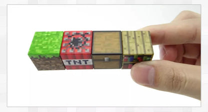 50-300PCS Magnetic Blocks Game Minecraft Magnet World Toys For Boys Girls