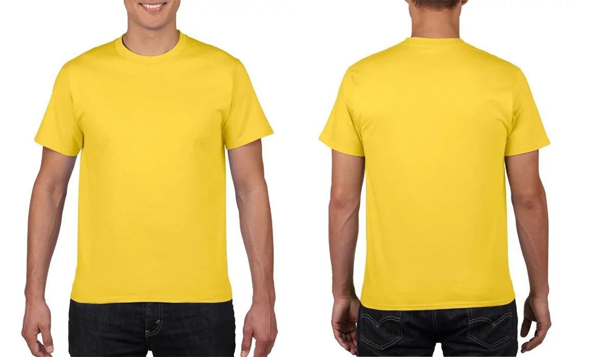 100% Cotton  Customized T-Shirt