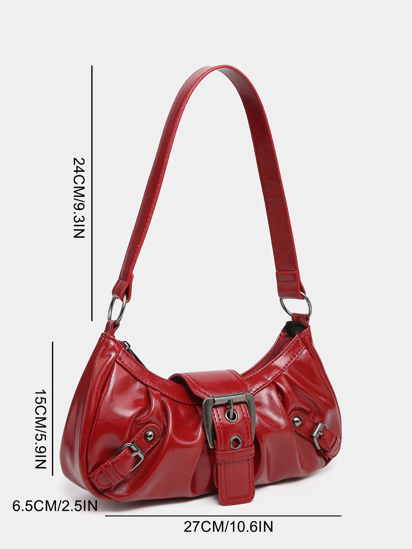 Spicy Girl Y2K Wasteland Leather Bag
