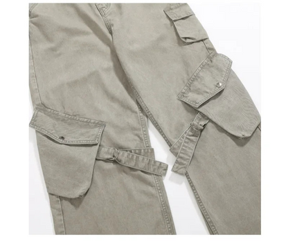 American Retro Casual Wide Leg  Pants