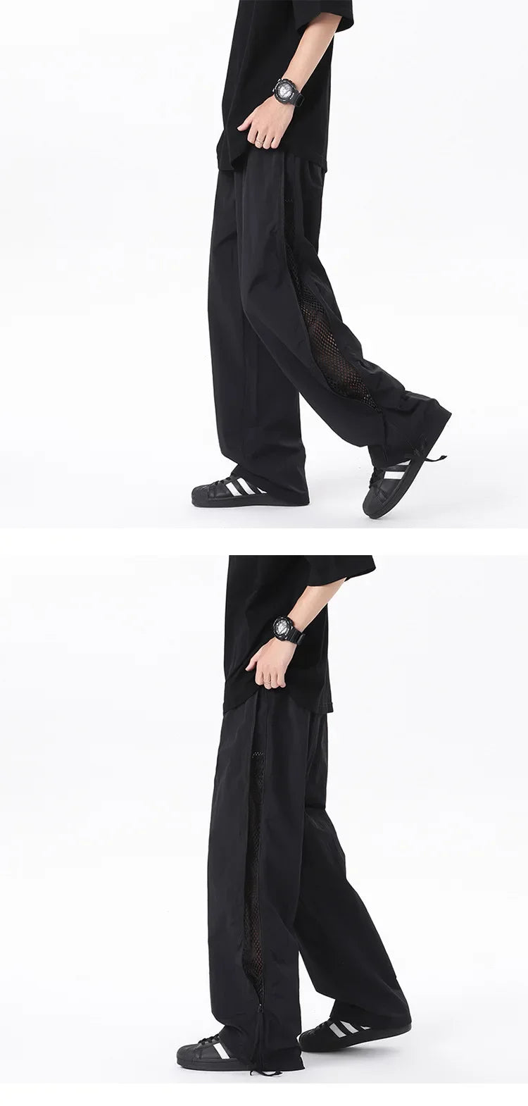 New  Men's Casual Straight Leg  Teenage Pants