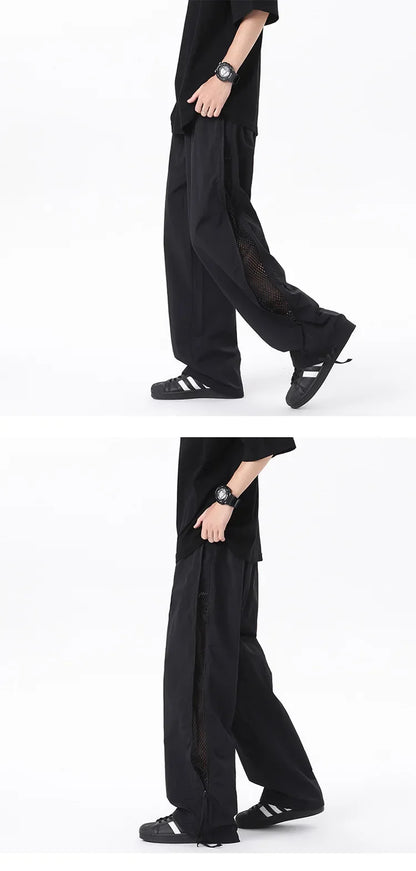 New  Men's Casual Straight Leg  Teenage Pants