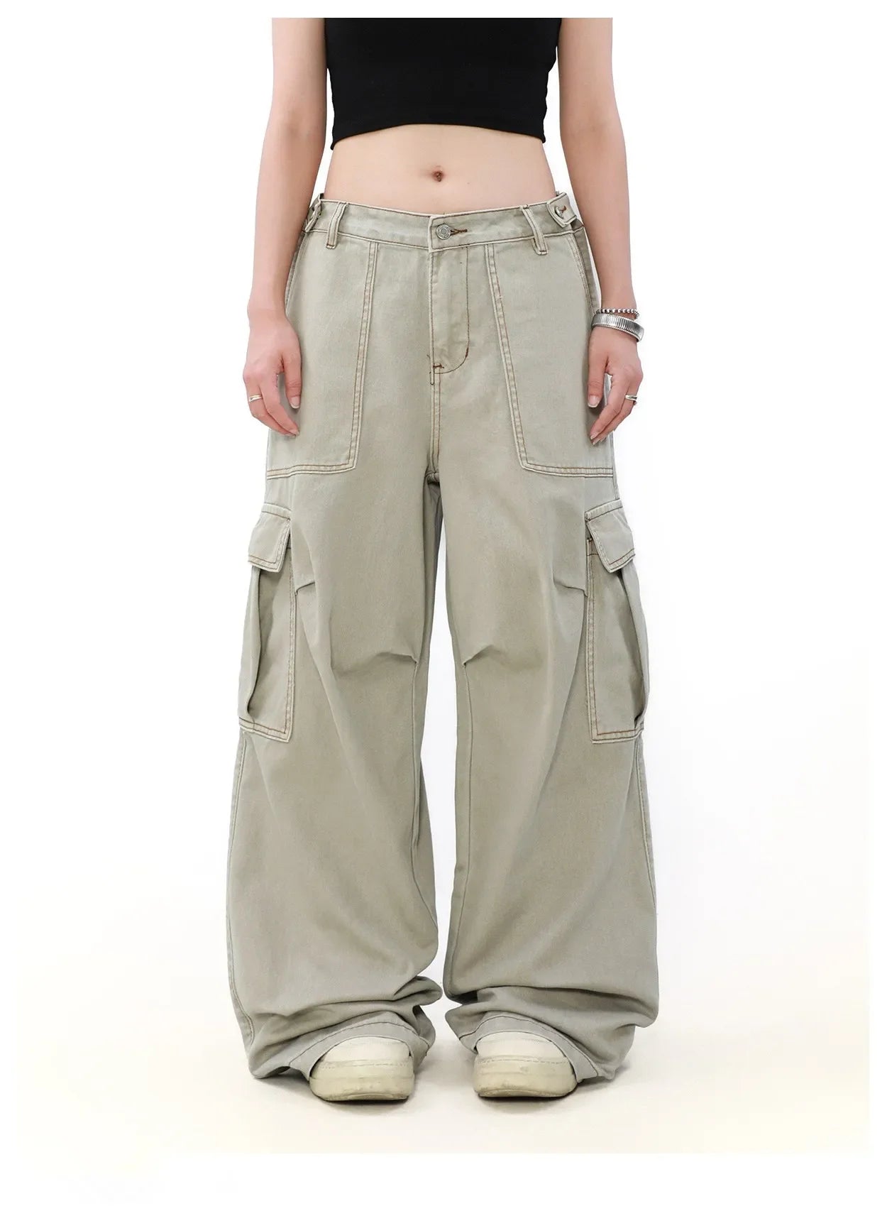 Retro American Vintage Loose Work Pants
